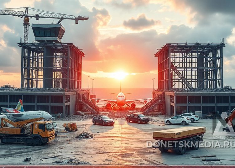 Денис Пушилин заявил о планах по разминированию донецкого аэропорта