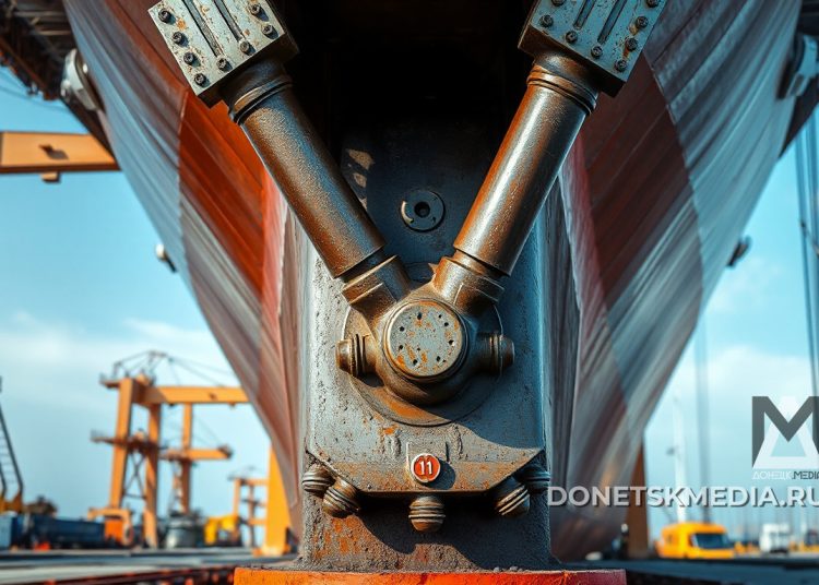 Мариуполец попытался украсть корабельный винт за 4,2 млн рублей