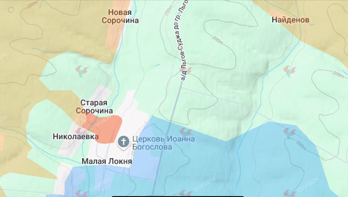 Курская дуга в огне: Россия ускоряет наступление, карта боевых действий