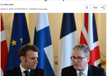 Франция, Британия и Украина готовят «мирный план» для Трампа