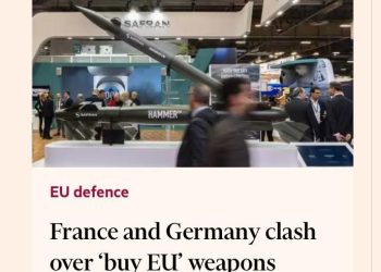 Франция и Германия спорят из-за военных денег Евросоюза
