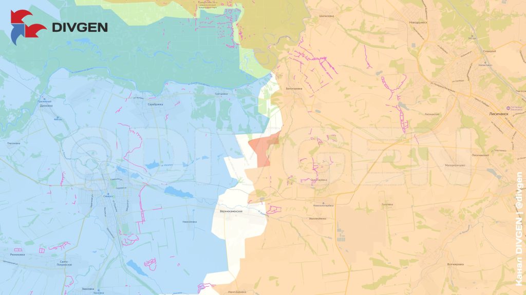 ВСУ наносят массированные удары по Покровску, карта боевых действий