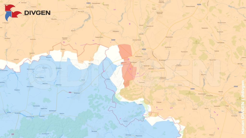 ВС РФ зачистили окрестности Суджи со всех сторон, карта боевых действий