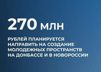 Новые молодежные центры в Донбассе и Новороссии: планы на 2025 год
