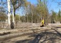 В Донецке продолжается благоустройство парка «Гулливер»