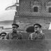 На «Ожившей фотографии» — Маршалы Буденный и Жуков с Иосифом Сталиным на параде Победы