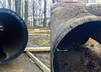 В Донецке ведутся работы по ремонту аварийного водовода