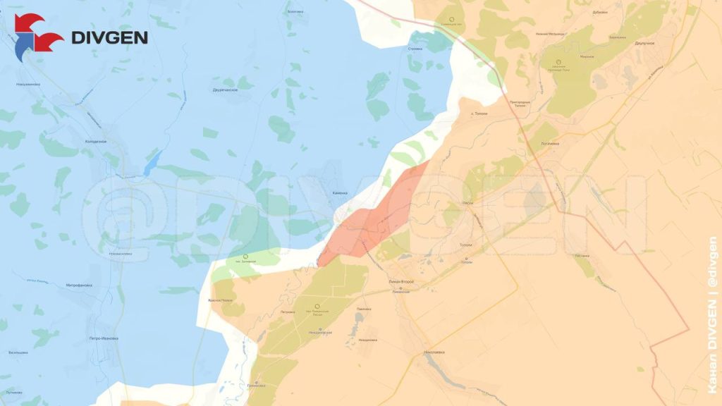 В Курской области идёт освобождение села Горналь и хутора Олешня, карта боевых действий