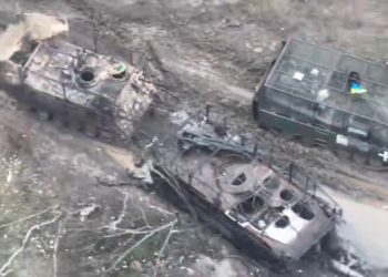 Ивановские десантники уничтожили колонну техники ВСУ под Часовым Яром