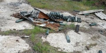 Росгвардия уничтожает найденные боеприпасы на донецком направлении