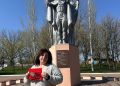 Мастерица из Мариуполя вышивает историю в проекте “Знамя Победы”