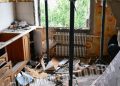 В Донецке начали восстанавливать два многоэтажных дома, разрушенных обстрелами ВСУ