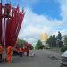 Донецк готовится к 11 мая: Центр города украсили флагами к Дню Республики