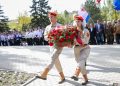 Т-34 вернулся: в Мариуполе открыли памятник танкистам Южного фронта