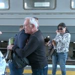 Донецк встречает первый пассажирский поезд за десятилетие