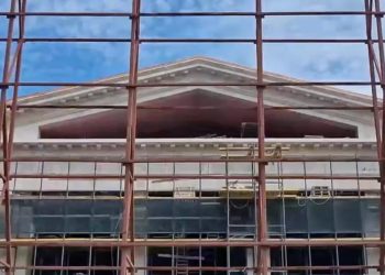 В Мариуполе завершается ключевой этап реконструкции драмтеатра и  «Нептуна»