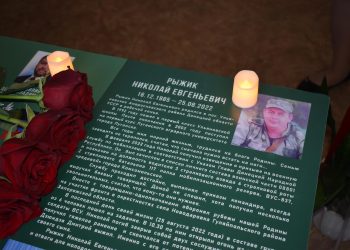 В Ульяновской школе открыли «Парту Героя» в память о Николае Рыжике