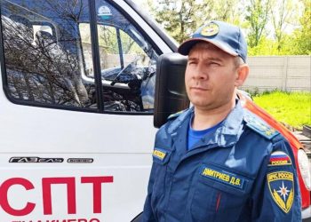 Сотрудник МЧС спас 12-летнего мальчика в Енакиево