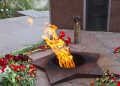 Мотопробег памяти: Вечный огонь из Волгограда доставлен на Саур-Могилу