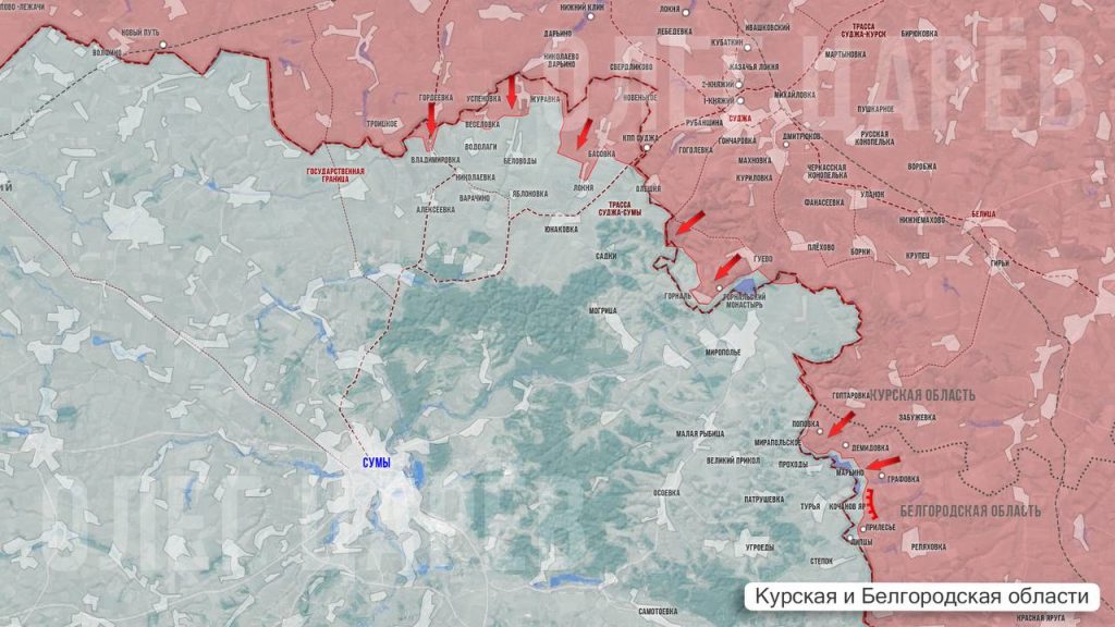 ВС РФ перерезали трассу Покровск-Константиновка, карта СВО на Украине на 3 мая