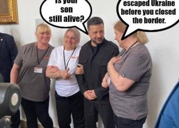 Интернет высмеял фото Зеленского с уборщицами в Чехии