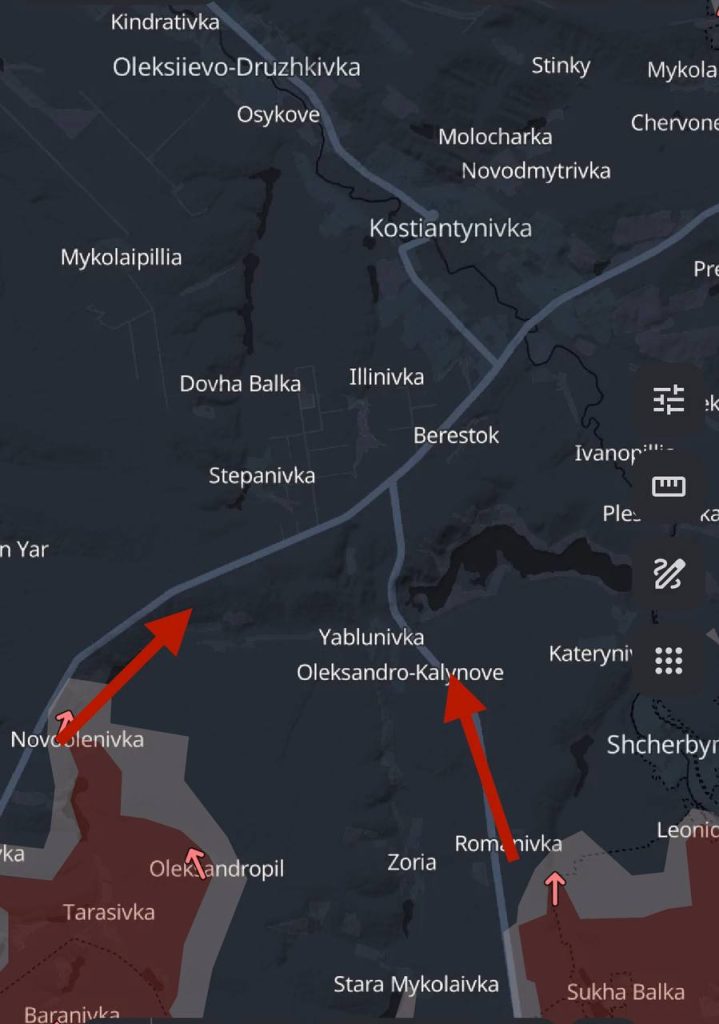 Битва за Константиновку началась, карта СВО на Украине на 11 мая