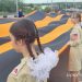 300-метровую Георгиевскую ленту развернули в ЛНР в честь Дня Республики