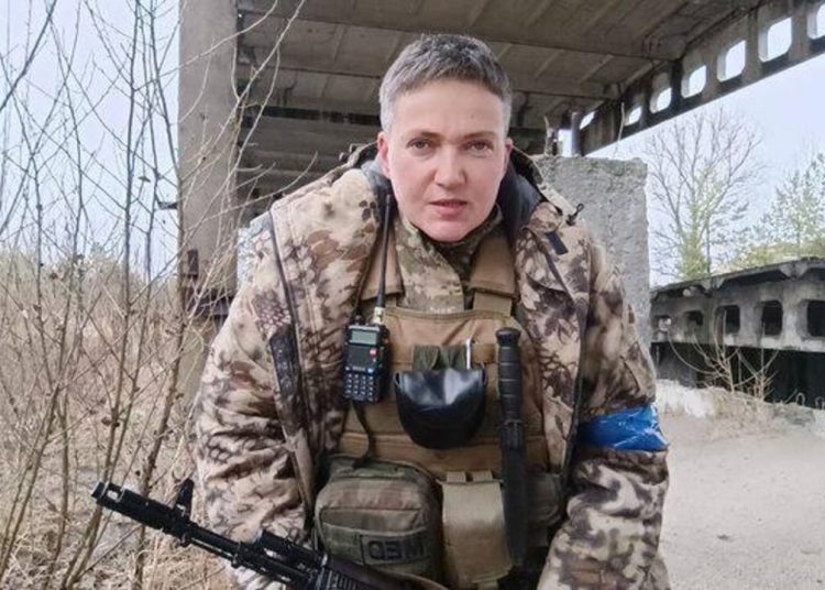 Сообщается о ликвидации нацистки Савченко