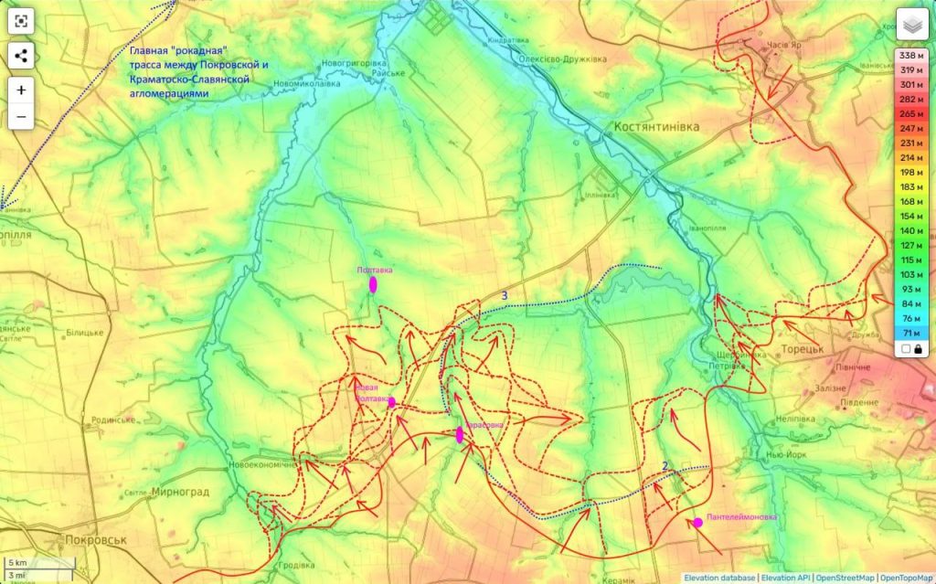 Российские войска пересекли границу Днепропетровской области, карта СВО на Украине на 22 мая