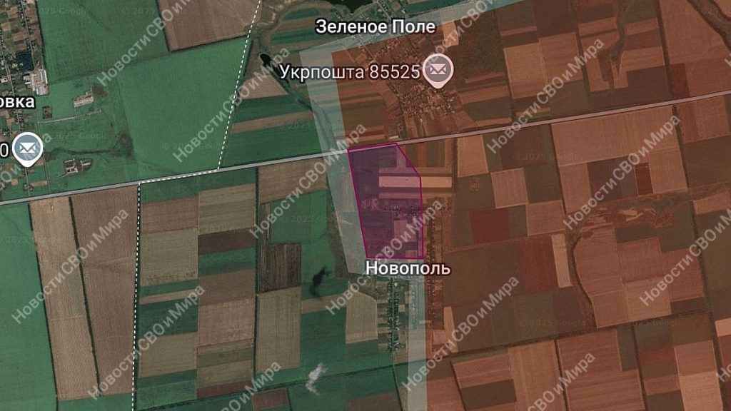 Российские войска пересекли границу Днепропетровской области, карта СВО на Украине на 22 мая