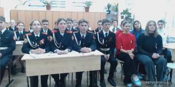 Донецкие кадеты дали старт медиапроекту «Первые в медиа. Победа!»