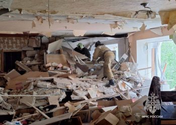 Взрыв бытового газа в Донецке: трое пострадавших извлечены из-под завалов