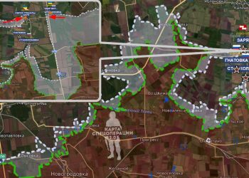 Российские войска стремительно наступают от Красноармейска до Великой Новосёлки