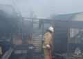 Пожарные предотвратили взрыв газового баллона в кафе Седово