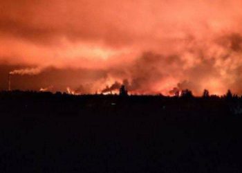 Кадры точечных ударов: «Искандеры» и «Герани» разнесли штаб ВСУ и крупнейший НПЗ Украины