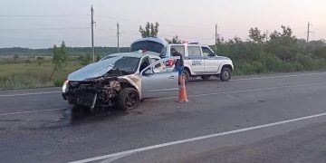 На автодороге Донецк-Торез в аварии пострадало четверо детей