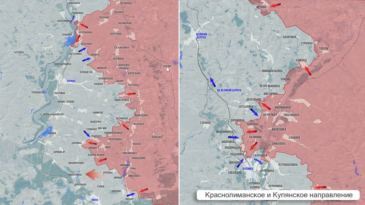 Обзор боевых действий: Российские войска освободили Попов Яр и Каменское, карта СВО на 18 июля