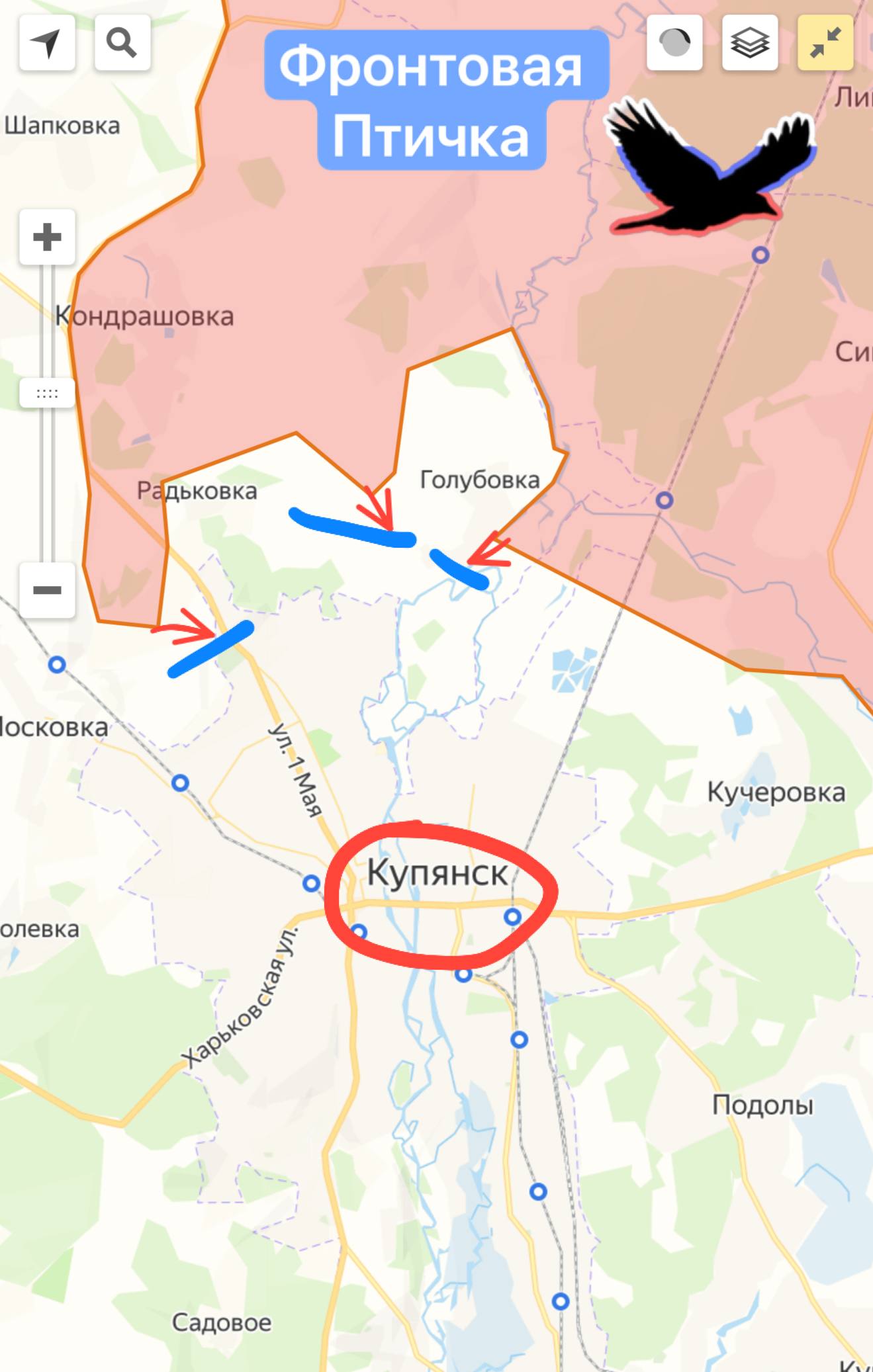 Купянск на грани падения: украинские бригады бегут, карта СВО на 12 июля