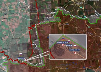 Дачное — первый освобожденный пункт под Днепропетровском. Карта продвижения ВС РФ