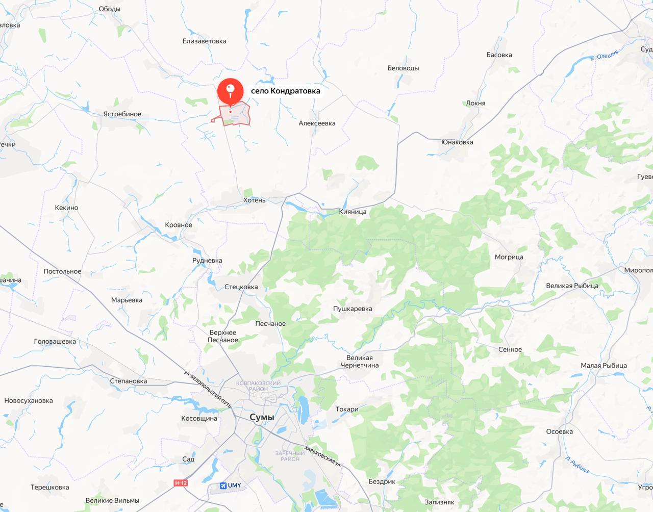 Бои за Кондратовку и продвижение к Родинскому: карта СВО на 22 июля