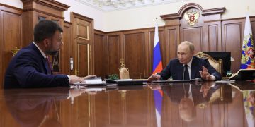 Путин и Пушилин обсудили водный кризис и восстановление ДНР