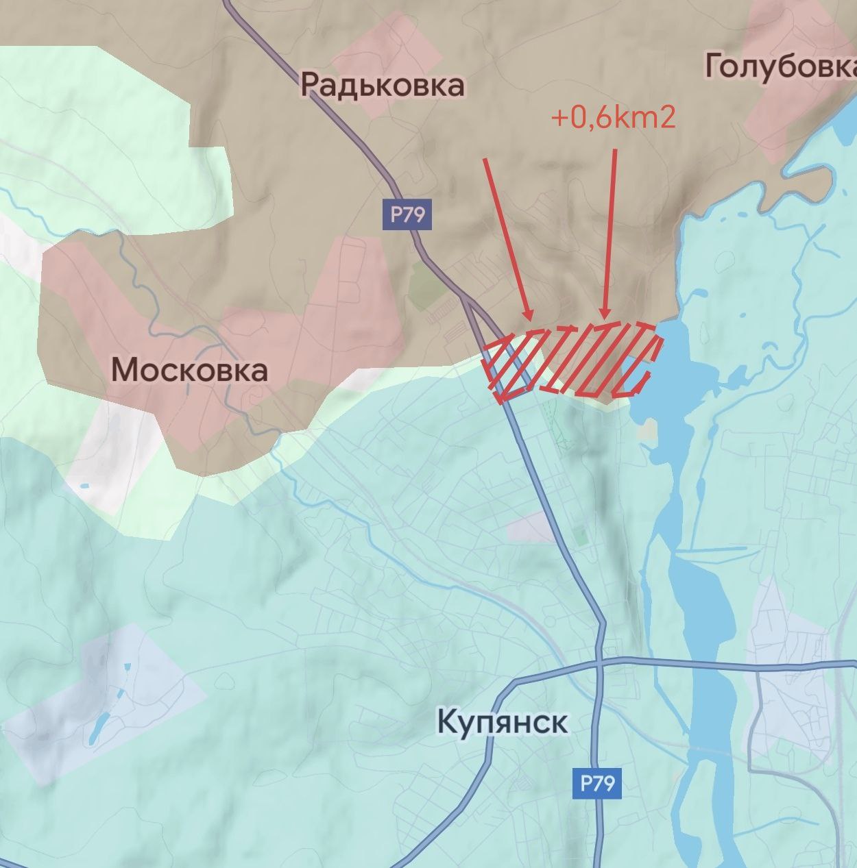 Наступление РФ набирает обороты: +564 км² за июль, карта СВО на 4 августа