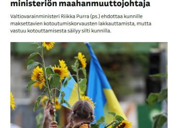 «Встречают как богов»: Финляндия отменяет выплаты украинским беженцам