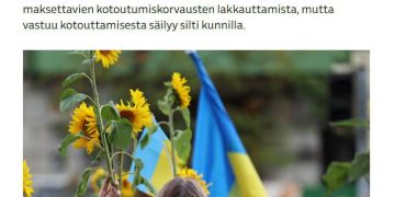 «Встречают как богов»: Финляндия отменяет выплаты украинским беженцам