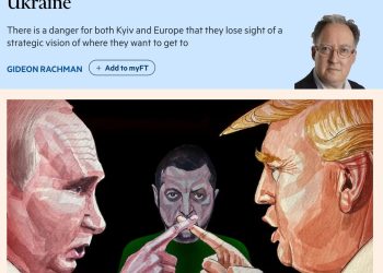 FT: Киев могут поставить перед фактом — Трамп и Путин решат судьбу Украины без ее участия