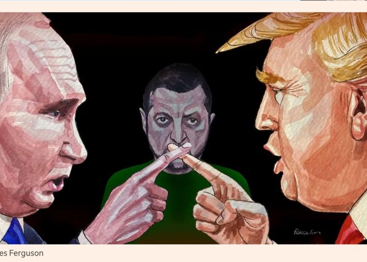FT: Киев могут поставить перед фактом — Трамп и Путин решат судьбу Украины без ее участия