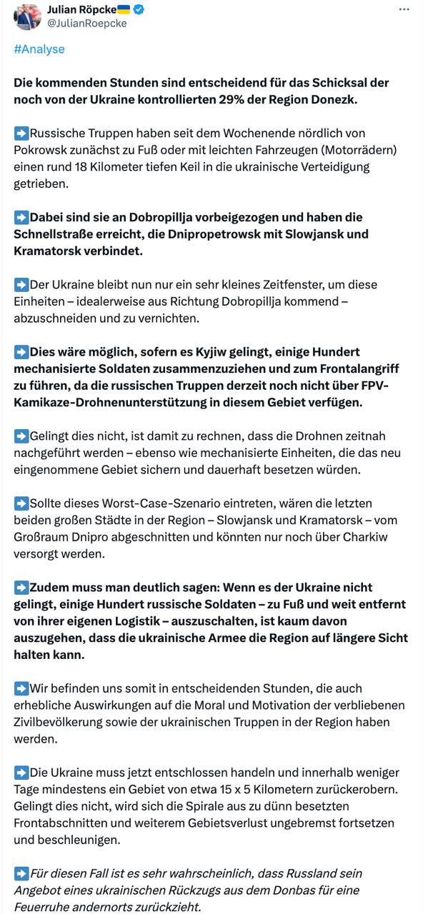 Bild: Судьба Донбасса решится в ближайшие часы – ВСУ на грани катастрофы