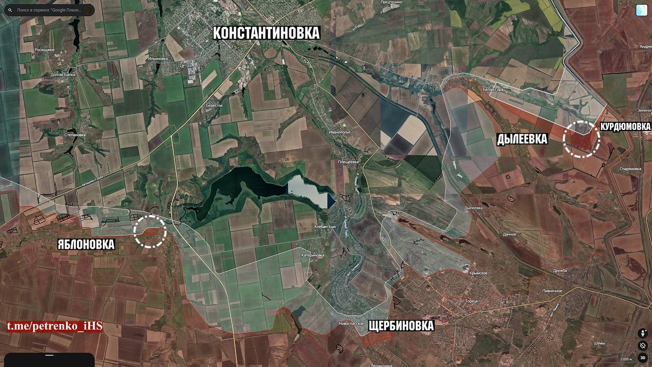 Добропольский разгром: Прорыв продолжается танковым катком, карта СВО на 13 августа