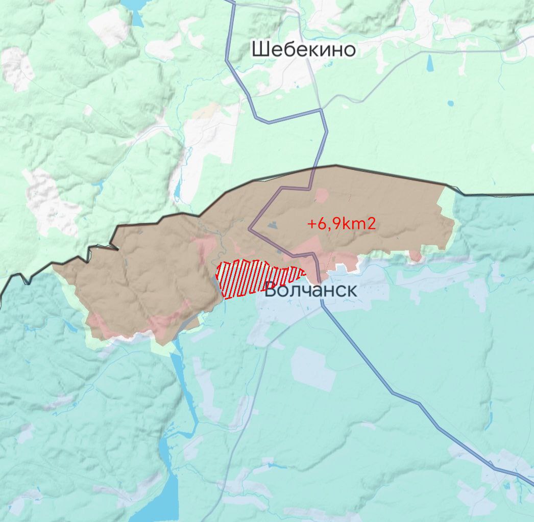 Наступление РФ набирает обороты: +564 км² за июль, карта СВО на 4 августа