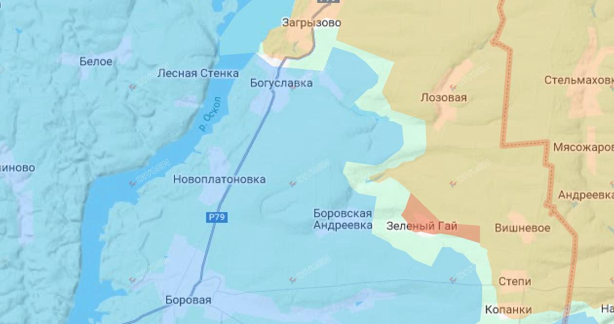 Российские войска прорываются к Доброполью, карта СВО на 12 августа